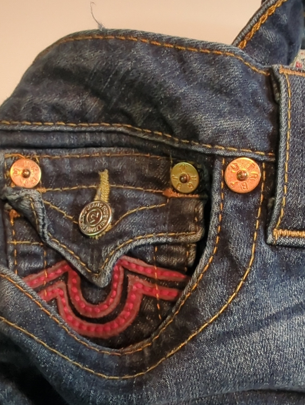 Vintage Y2K Women's True Religion Jeans Size 29 - Picture 7 of 11